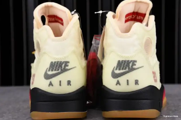 HYPE Jordan 5 Retro OFF-WHITE DH8565-100 Sail 0426